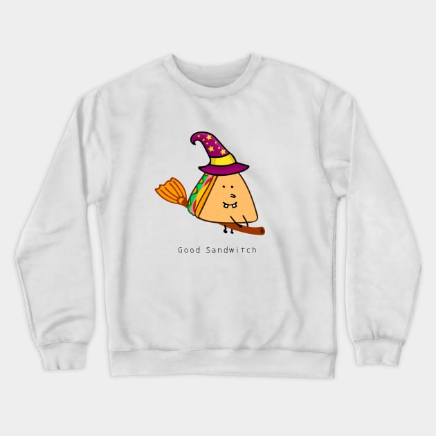 sandwich or sandwitch ? Crewneck Sweatshirt by wordspotrayal